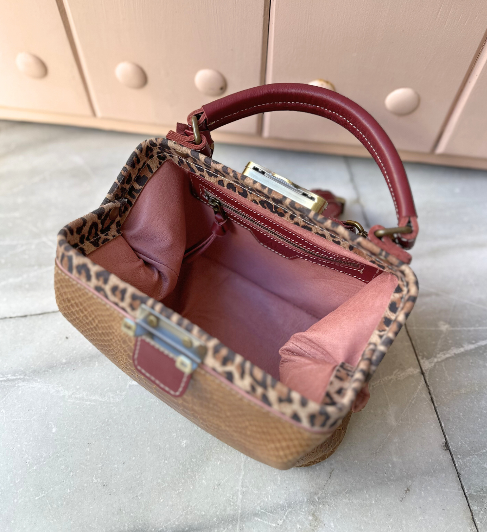 Dream Cognac Snake / Burgundy