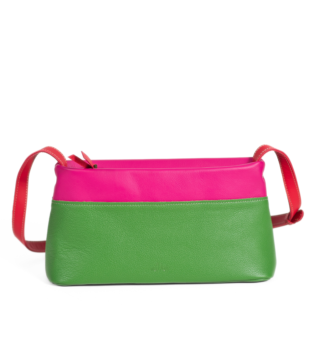 No Waste Femme Bag - Fuchsia Green