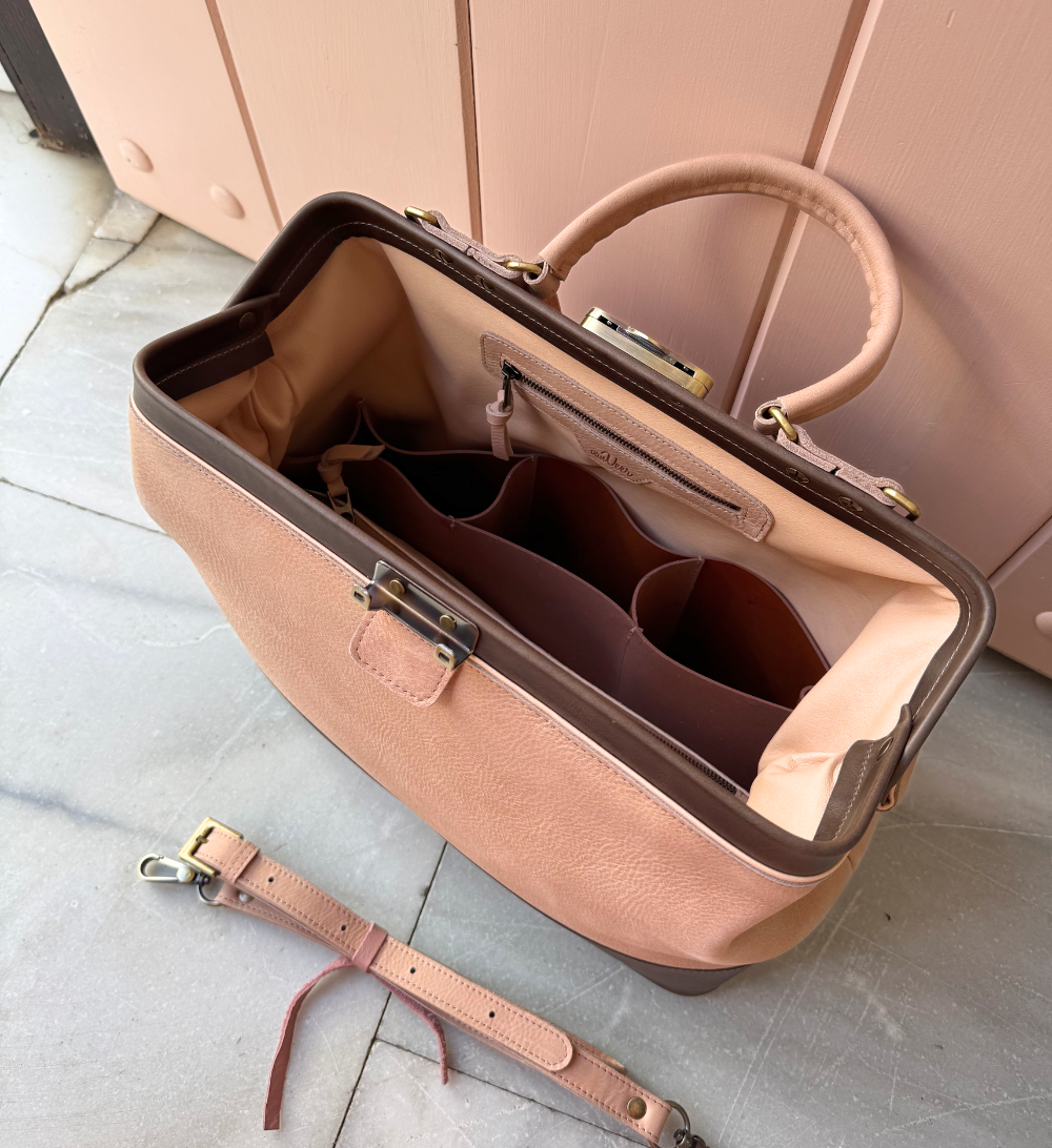 Midi Blush & Brown Vintage