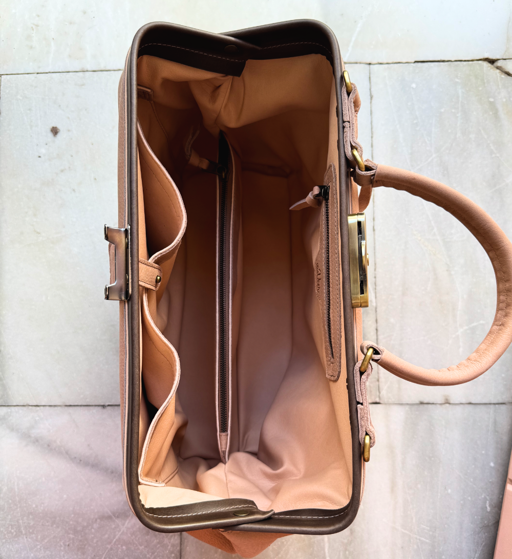 Midi Blush & Brown Vintage