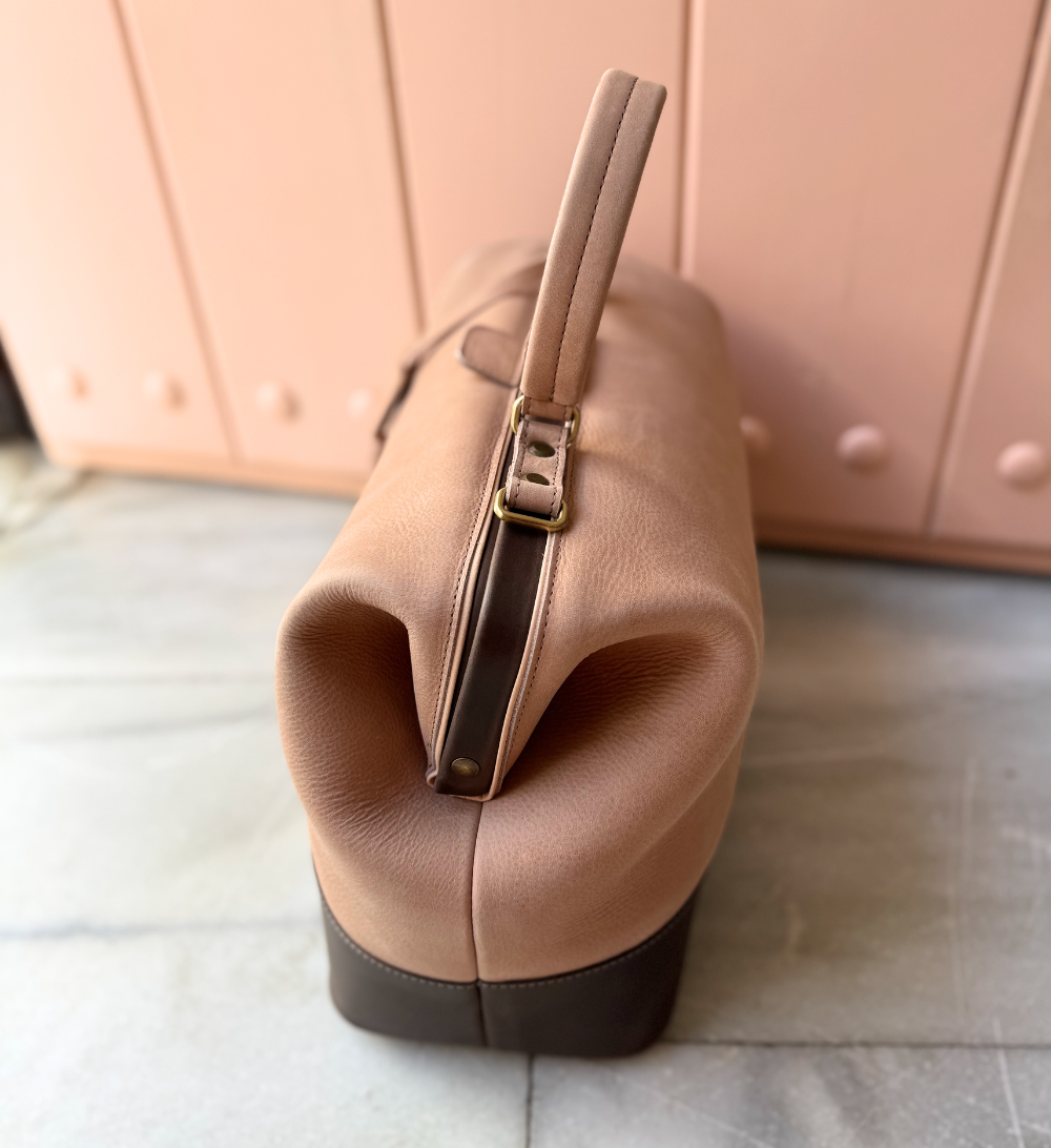 Midi Blush & Brown Vintage