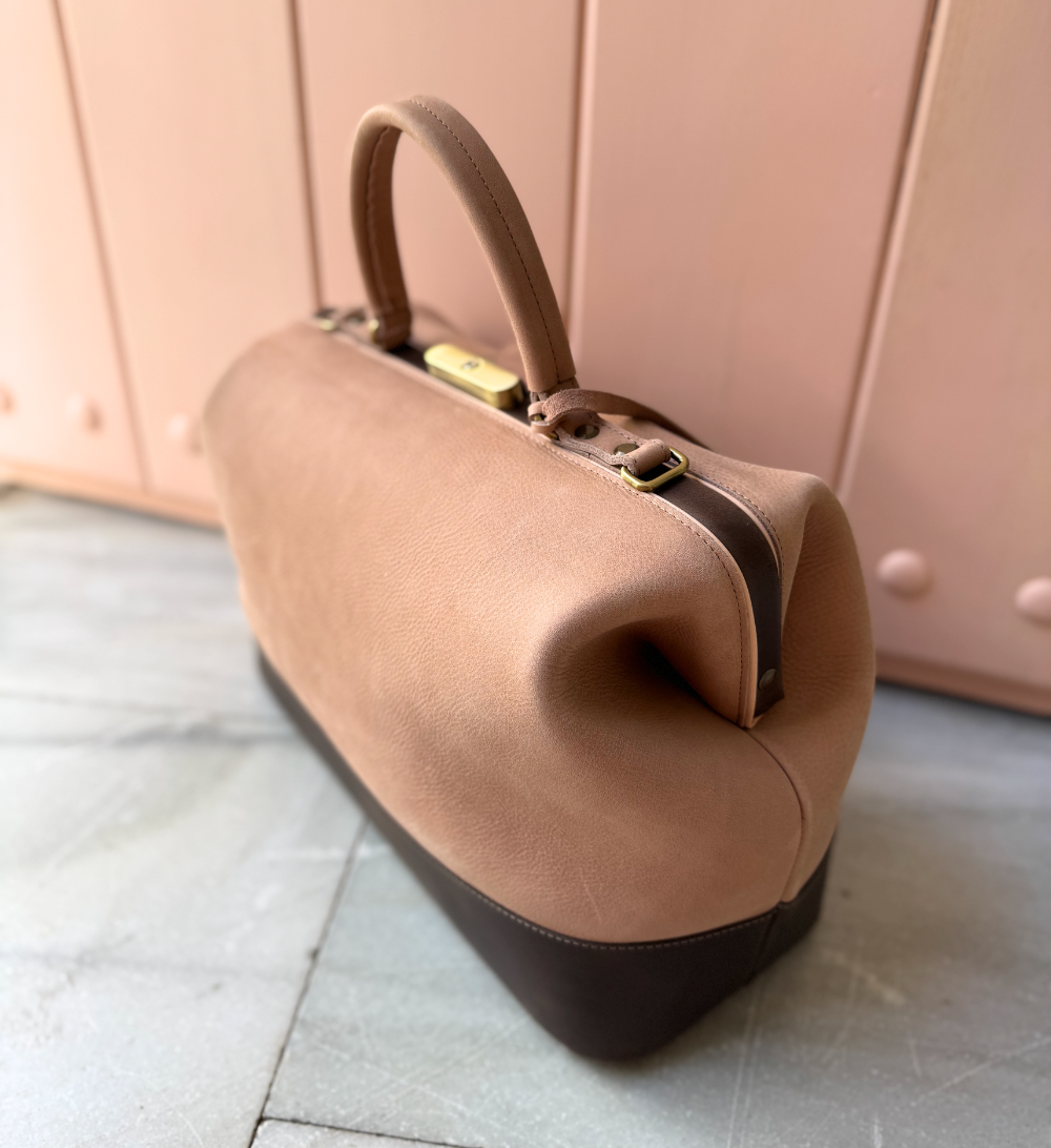 Midi Blush & Brown Vintage