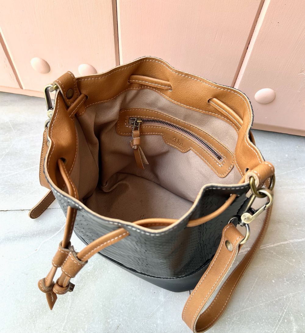 Drawstring bag Black Snake