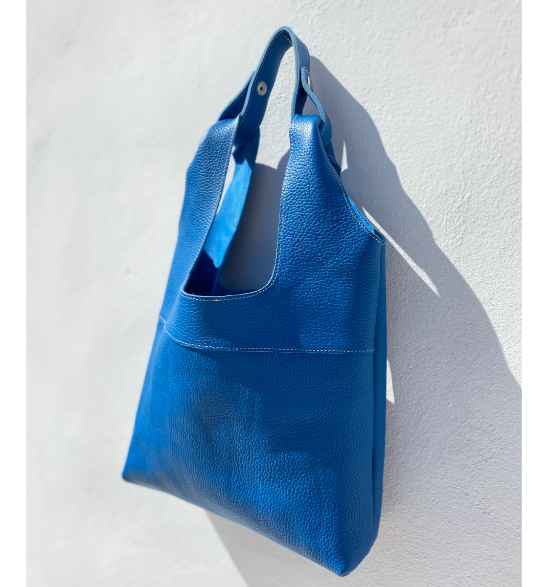 No Waste Shopper - Electric Blue