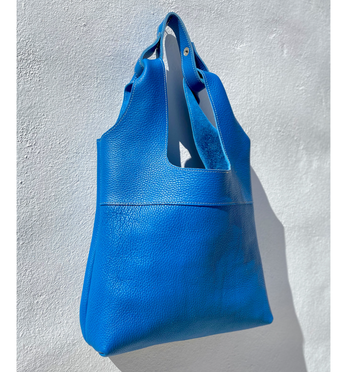 No Waste Shopper - Electric Blue