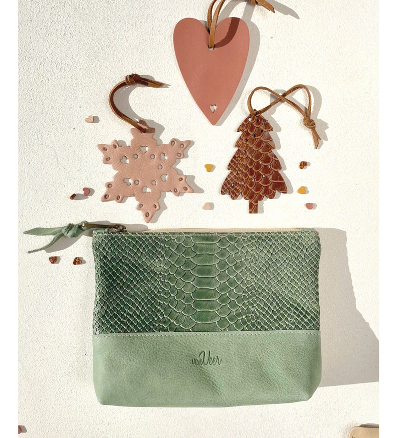 No Waste Gift Box Zipper Pouch