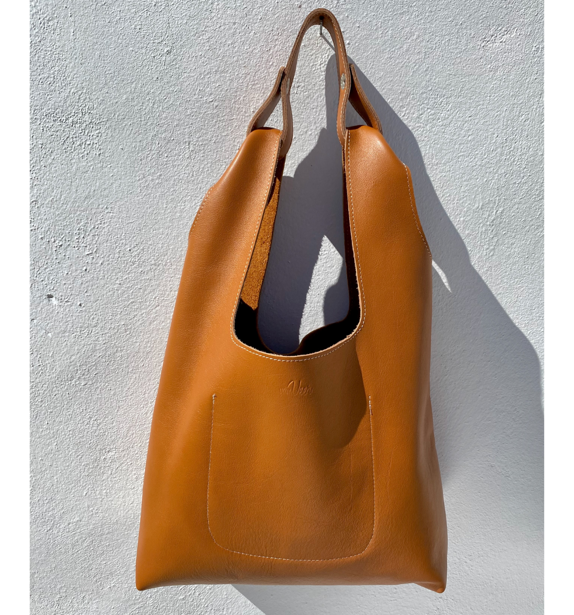 No Waste Shopper - Caramelo Pebbled