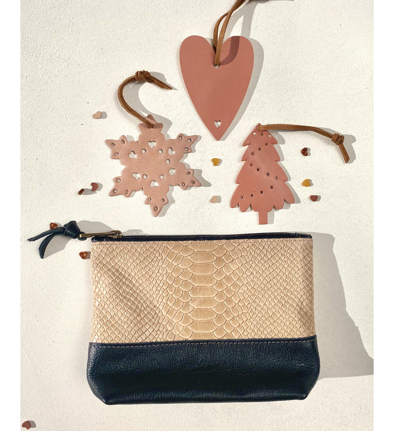 No Waste Gift Box Zipper Pouch